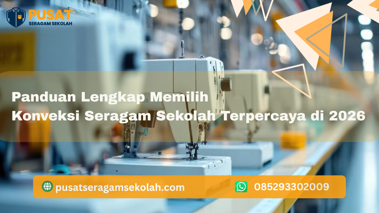Panduan Lengkap Memilih Konveksi Seragam Sekolah Terpercaya di 2026