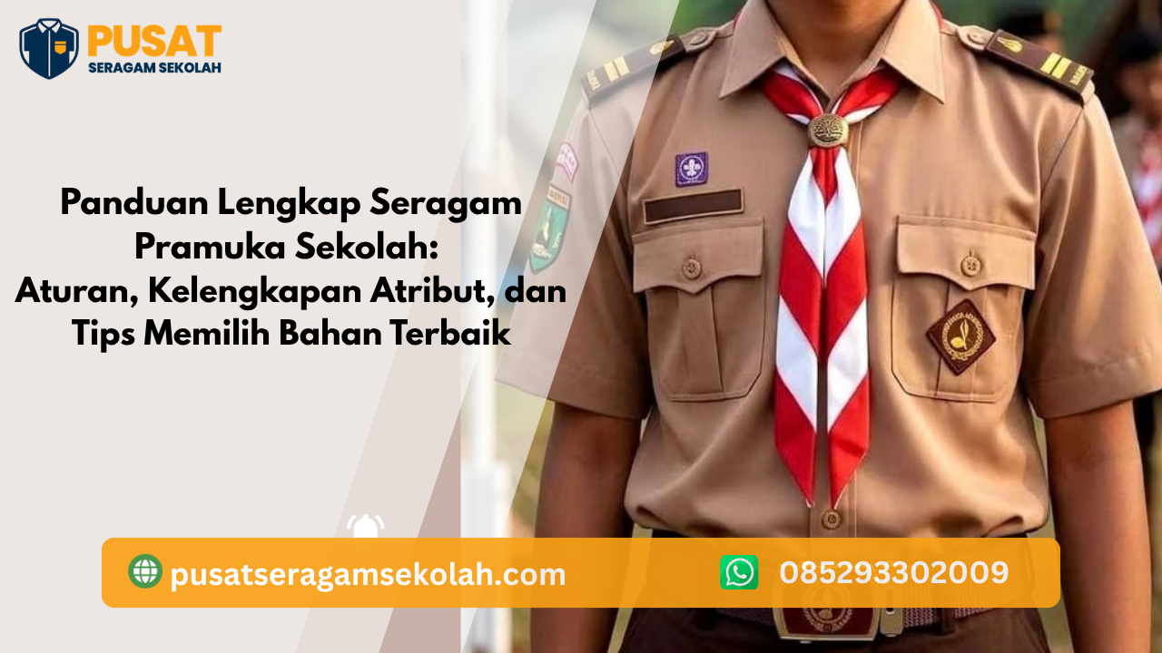 Panduan Lengkap Seragam Pramuka Sekolah: Aturan, Kelengkapan Atribut, dan Tips Memilih Bahan Terbaik