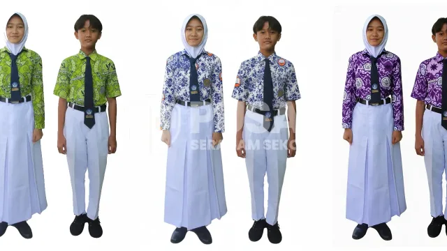 Konveksi Batik Sekolah Solo Printing &amp; Tulis (Gratis Desain Logo Sekolah)